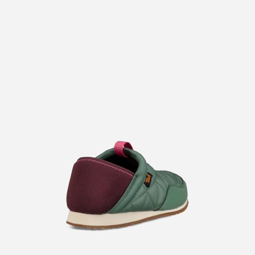 Teva Ember Moc Tofflor Barn Gröna | LFVCZ-5614