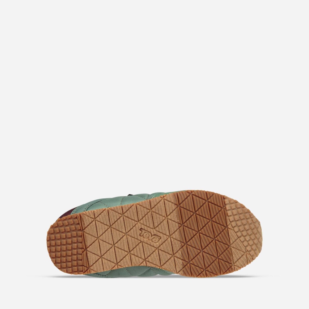 Teva Ember Moc Tofflor Barn Gröna | LFVCZ-5614