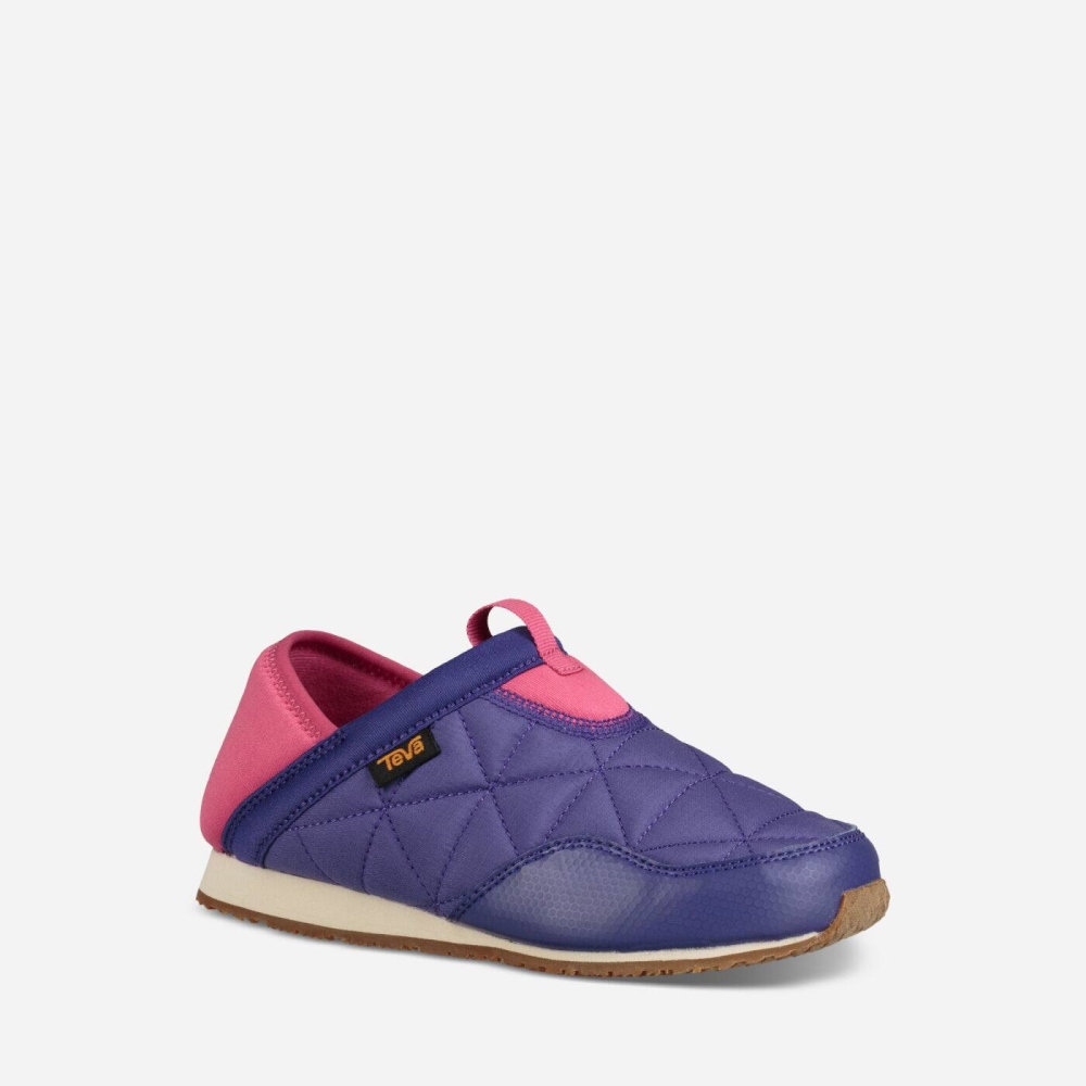 Teva Ember Moc Tofflor Barn Lila | FRWAL-9157