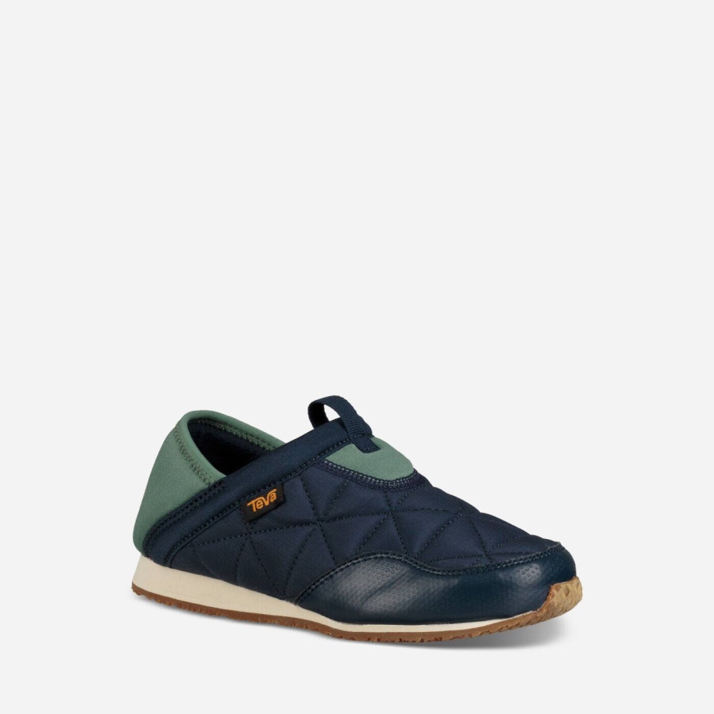 Teva Ember Moc Tofflor Barn Mörkblå | ZFRXP-3850