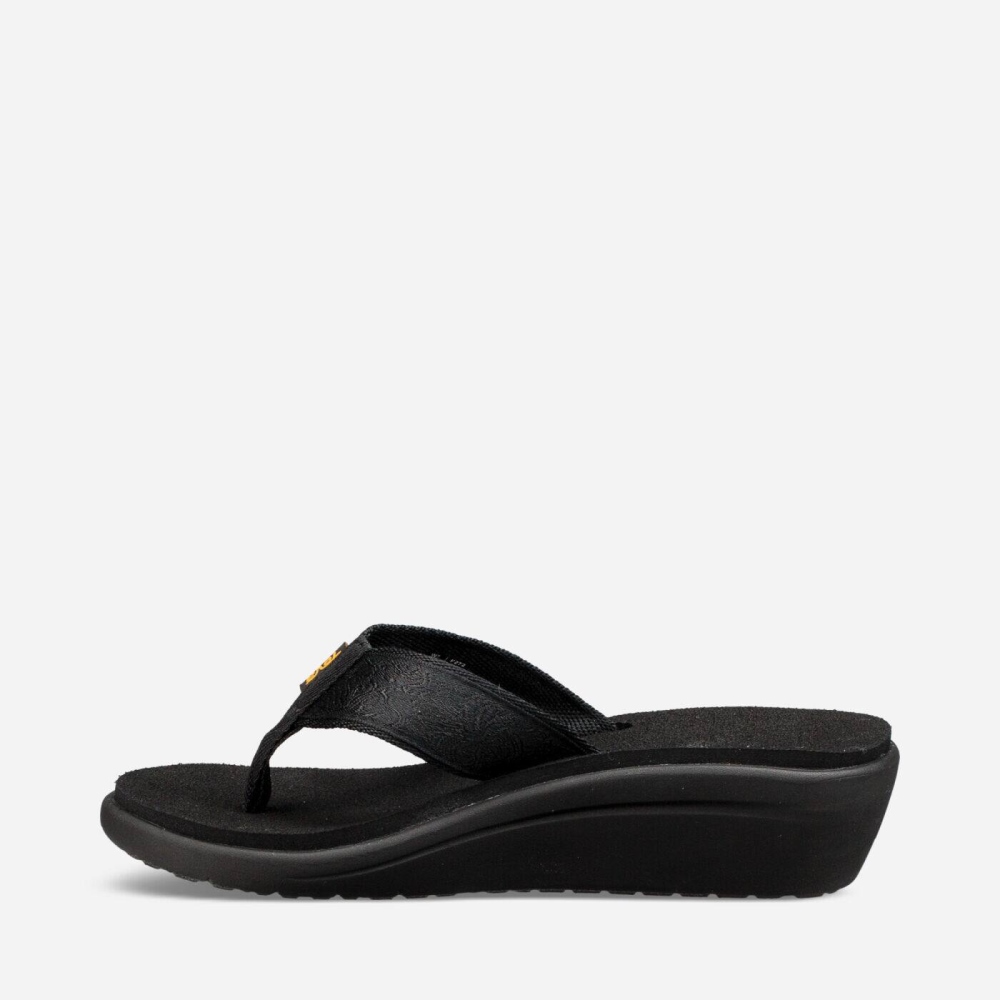 Teva Voya Kilklack Sandaler Dam Svarta | MEYTQ-3260
